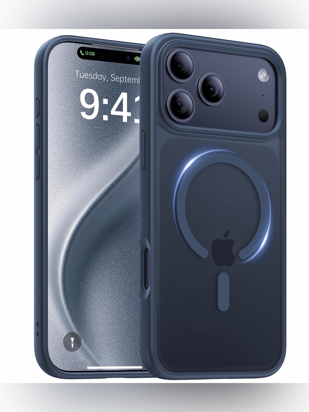 IPhone 17 Pro Case - Midnight Blue, MagSafe Compatible